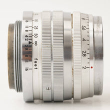 画像をギャラリービューアに読み込む, 東京光学 Tokyo Kogaku Topcor-S 50mm F2 ライカ L39 マウント
