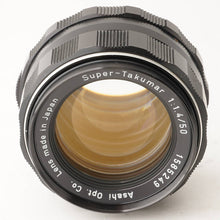 画像をギャラリービューアに読み込む, ペンタックス Pentax Asahi スーパータクマー Super Takumar 50mm F1.4 前期型 8枚玉 M42 マウント
