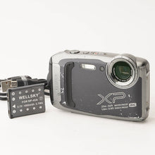 Load image into Gallery viewer, Fujifilm FinePix XP140 Dark Silver 5x Wide Optical Zoom
