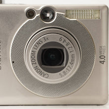 Load image into Gallery viewer, Canon IXY DIGITAL 50 Silver 3x Compact Digital Camera
