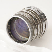 画像をギャラリービューアに読み込む, 東京光学 Tokyo Kogaku シムラー Simlar 5cm 50mm F1.5 ライカ L39マウント
