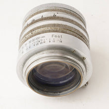 画像をギャラリービューアに読み込む, 東京光学 Tokyo Kogaku シムラー Simlar 5cm 50mm F1.5 ライカ L39マウント
