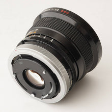 画像をギャラリービューアに読み込む, キヤノン Canon FD 20mm F2.8 S.S.C.
