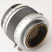 画像をギャラリービューアに読み込む, キヤノン Canon 50mm F1.8 L39 LTM
