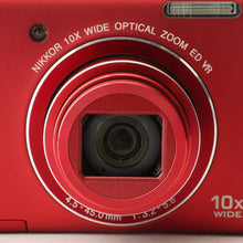 画像をギャラリービューアに読み込む, ニコン Nikon COOLPIX S6200 ブリリアントレッド 10x 広角光学ズーム
