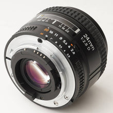 画像をギャラリービューアに読み込む, ニコン Nikon AF Nikkor 24mm F2.8 D Fマウント
