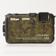 Load image into Gallery viewer, Nikon COOLPIX AW100 Forest Camouflage 5x Optical Zoom
