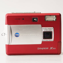画像をギャラリービューアに読み込む, ミノルタ Konica Minolta Dimage X50 スウィートレッド Compact Digital Camera
