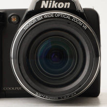 Load image into Gallery viewer, Nikon COOLPIX L110 Black 15x OPTICAL ZOOM
