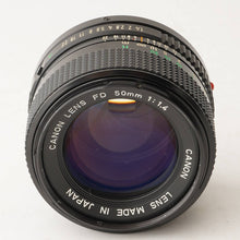 画像をギャラリービューアに読み込む, キヤノン Canon New FD 50mm F1.4
