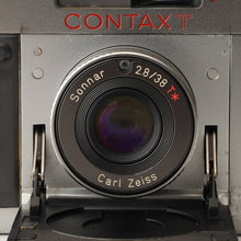 画像をギャラリービューアに読み込む, ジャンク コンタックス Contax T / Sonnar 38mm F2.8 T*
