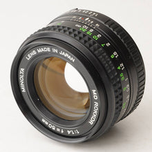 Load image into Gallery viewer, Minolta XD 50 ANNIVERSARY / MD ROKKOR 50mm f/1.4
