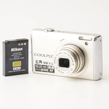 Load image into Gallery viewer, Nikon COOLPIX S640 Silver 5x Wide OPTICAL ZOOM
