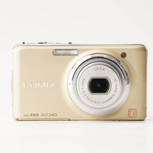 Load image into Gallery viewer, Panasonic LUMIX DMC-FX77 Gold Compact Digital Camera
