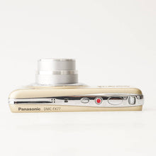 Load image into Gallery viewer, Panasonic LUMIX DMC-FX77 Gold Compact Digital Camera

