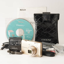 Load image into Gallery viewer, Nikon COOLPIX S6300 Elegant Gold 10x Wide Optical Zoom
