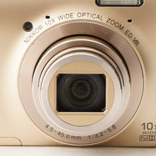 Load image into Gallery viewer, Nikon COOLPIX S6300 Elegant Gold 10x Wide Optical Zoom
