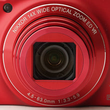 画像をギャラリービューアに読み込む, ニコン Nikon COOLPIX S8200 ブリリアン レッド 14x 光学ズーム
