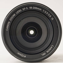 画像をギャラリービューアに読み込む, キヤノン Canon EF-S 18-200mm F3.5-5.6 IS
