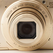 画像をギャラリービューアに読み込む, ニコン Nikon COOLPIX S7000 ゴールド 20x  光学ズーム
