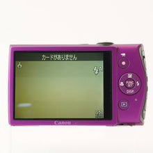 画像をギャラリービューアに読み込む, キヤノン Canon IXY 600F パープル 8x IS 光学ズーム
