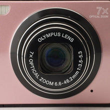 Load image into Gallery viewer, Olympus μ mju 7000 Pink 7x OPTICAL ZOOM
