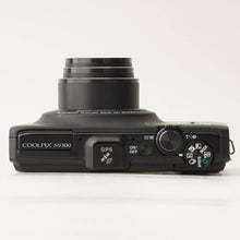 Load image into Gallery viewer, Nikon COOLPIX S9300 Black 18x Wide Optical Zoom
