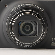 Load image into Gallery viewer, Nikon COOLPIX S9300 Black 18x Wide Optical Zoom

