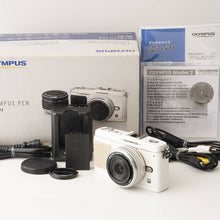 Load image into Gallery viewer, Olympus PEN Lite E-P1 White / M.ZUIKO 17mm f/2.8
