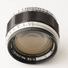 Load image into Gallery viewer, Canon 50mm f/1.2 L39 LTM
