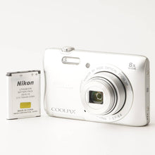 画像をギャラリービューアに読み込む, ニコン Nikon COOLPIX S3700 シルバー 8x 光学ズーム
