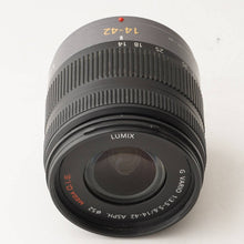 Load image into Gallery viewer, Panasonic LUMIX G VARIO 14-42mm f/3.5-5.6 ASPH. MEGA O.I.S. For Micro Four Thirds System
