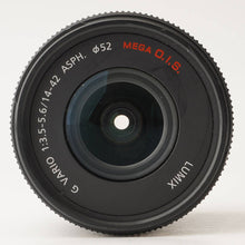 Load image into Gallery viewer, Panasonic LUMIX G VARIO 14-42mm f/3.5-5.6 ASPH. MEGA O.I.S. For Micro Four Thirds System
