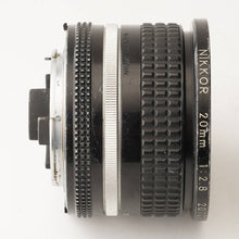 画像をギャラリービューアに読み込む, ニコン Nikon Ai-s NIKKOR 20mm F2.8 Fマウント
