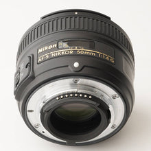画像をギャラリービューアに読み込む, ニコン Nikon AF-S Nikkor 50mm f/1.8 G
