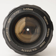 Load image into Gallery viewer, Nikon NIKKOR-S Auto 55mm f/1.2
