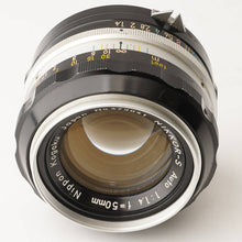画像をギャラリービューアに読み込む, ニコン Nippon Kogaku NIKKOR-S 非Ai Auto 50mm F1.4
