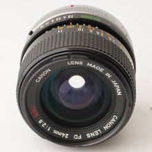 Load image into Gallery viewer, Canon FD 24mm f/2.8 S.S.C.
