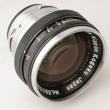 画像をギャラリービューアに読み込む, ニコン Nippon Kogaku Nikkor-S C 50mm F1.4 Sマウント
