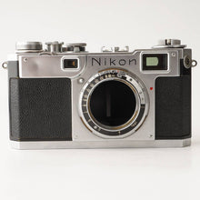 画像をギャラリービューアに読み込む, ニコン Nikon S2 ブラックダイヤル / Nippon Kogaku  NIKKOR-H C 50mm F2

