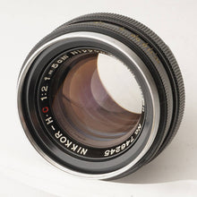 画像をギャラリービューアに読み込む, ニコン Nikon S2 ブラックダイヤル / Nippon Kogaku  NIKKOR-H C 50mm F2
