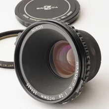 画像をギャラリービューアに読み込む, ニコン Nikon NIKKOR-P･C 75mm F/2.8  ブロニカ S S2 S2A EC用
