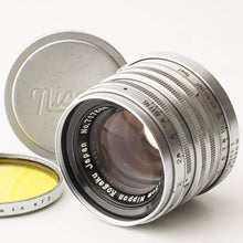 画像をギャラリービューアに読み込む, ニコン Nippon Kogaku NIKKOR H C 5cm 50mm F2 ライカL39マウント
