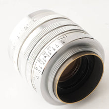 画像をギャラリービューアに読み込む, 東京光学 Tokyo Kogaku Topcor-S 5cm 50mm F2 ライカL39マウント
