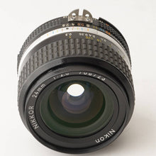 画像をギャラリービューアに読み込む, ニコン Nikon Ai-s NIKKOR 24mm F2.8
