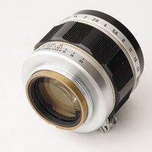 画像をギャラリービューアに読み込む, キヤノン Canon 50mm F1.4 ライカ L39マウント
