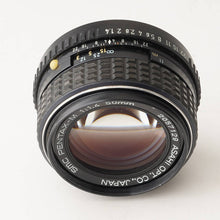 画像をギャラリービューアに読み込む, ペンタックス Pentax SMC PENTAX-M 50mm F1.4 Kマウント
