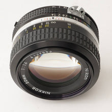 画像をギャラリービューアに読み込む, ニコン Nikon Ai NIKKOR 50mm F1.4 Fマウント
