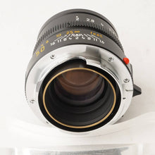 画像をギャラリービューアに読み込む, ライカ Leica ズミクロン Summicron M 50mm F2 E39
