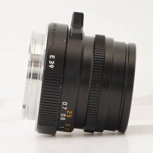 画像をギャラリービューアに読み込む, ライカ Leica ズミクロン Summicron M 50mm F2 E39
